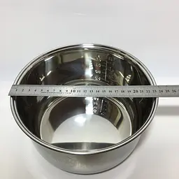 Чаша сталева до мультиварки DEX DMC-65 (аналог DEX DIP-65), 4 літри, H=118 мм, D=235 мм - мініатюра 7