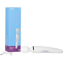 Вібромасажер Satisfyer Wand-er Woman White/Chrome (SO3458) [167923] - мініатюра 6
