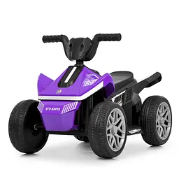 Квадроцикл M 6362E-9 1*6V7AH 2мотори35W MP3 USB BLUETOOTH EVA музика світло фіолетовий
