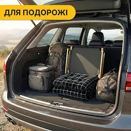 Розкладне ліжко (розкладачка) з оксамитовим матрацом і подушкою LEOBRO (LB-FB-B3-PAT) - мініатюра 3