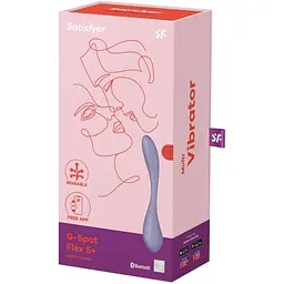 Універсальний вібратор Satisfyer G-Spot Flex 5+ Lilac - мініатюра 8