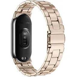 Фітнес-браслет Xiaomi Smart Band 9 Midnight Black + металевий ремінець Type С Rose gold - мініатюра 8