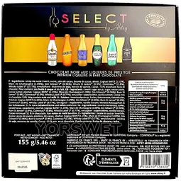 Шоколадні цукерки-пляшечки з лікером Abtey Chocolate Liqueurs Selection Box 155г - мініатюра 4