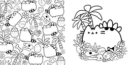Книга Розмальовка Pusheen Артбукс 2033 Різнокольоровий shop (9786175232033)