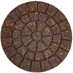 Чай Jinglong Tea Factory Шу Пуер Цзин Лун Waffle 2024 р., млинець, 200 г - мініатюра 3