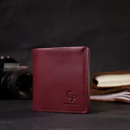 Шкіряний жіночий гаманець GRANDE PELLE 9,7х10,2х1 см acs0027013 - мініатюра 8