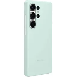 Оригінальний протиударний силіконовий чохол Samsung Silicone Case для Galaxy S25 Ultra Mint EF-PS938CMEGWW - мініатюра 6