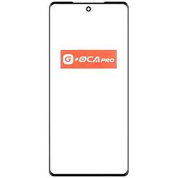 Скло дисплея Vivo X90 Pro+ чорне, з OCA-плівкою, оригінал G+OCA PRo