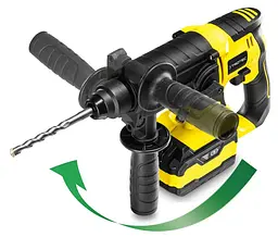 Перфоратор акумуляторний Trotec PRDS 20-20V з АКБ та ЗП + кейс (4415000210) - мініатюра 3