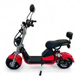 Двоколісний сітікоко EVOBIKE Spark X2 Red з корзиною та товстими колесами - мініатюра 3