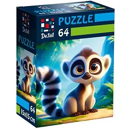 Пазли VLADI TOYS Лемур в джунглях DT1234-14