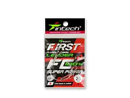 Повідець INTECH флюорокарбон 0,40мм 7кг 25см (2шт/уп) FC First Leader