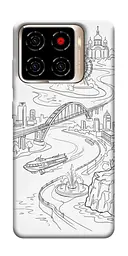 TPU чохол Demsky Dnipro spirit для ZTE Blade A56