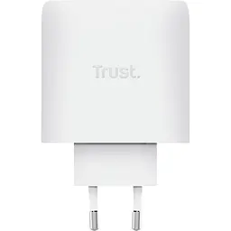 Зарядний пристрій мережевий Trust Maxo 65Вт, GaN, USB-C PD/PPS, білий - мініатюра 5