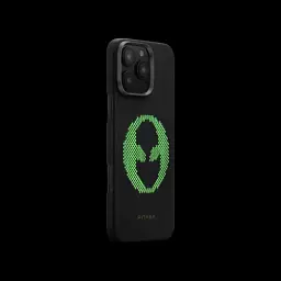 Карбоновий чохол, що світиться Pitaka x Aries Tactile Woven Case Alien для iPhone 16 Pro Max (KI1601ALP) - мініатюра 2
