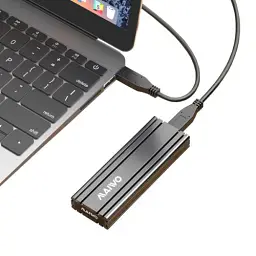 Кишеня зовнішня Maiwo, Black, M.2, Type-C 3.1 Gen2, 1xM.2 NVMe, формат 2230/2242/2260/2280, алюмінієвий корпус (K1686P) - мініатюра 3