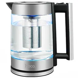 Електрочайник HA01A Kitchen high (1.8L) Stainless Steel Hoco kuh0017486