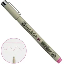 Лінер Pigma Micron (0.1) 0.25 мм Рожевий Sakura