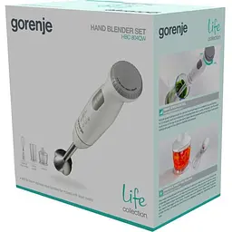 Блендер занурювальний Gorenje HBC804QW (735654) - мініатюра 6