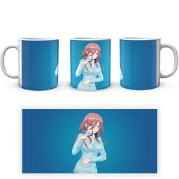 Кухоль GeekLand The Quintessential Quintuplets П'ять наречених Міку QQ 02.02 330 мл білий - мініатюра 4