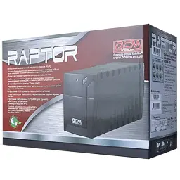Пристрій безперебійного живлення Powercom RPT-1000AP IEC - мініатюра 6