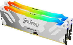 Оперативна пам'ять Kingston Fury 32GB (2x16GB) DDR5 7200MHz Renegade RGB XMP (ex.HyperX) (KF572C38RSAK2-32)