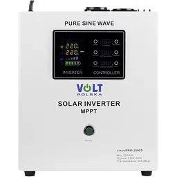 Гібридний сонячний інвертор Volt Polska Sinus Pro 2000S [3SPS200024] [111265] - мініатюра 3