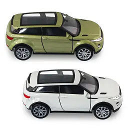 Автомодель - LAND ROVER RANGE ROVER EVOQUE (білий, зелений) - мініатюра 12