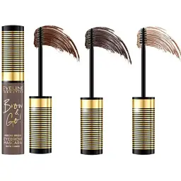 Туш для брів Eveline Brow&Go 01, 6 мл - мініатюра 2