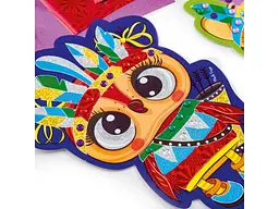 Набір для творчості VLADI TOYS "Foil Art. Шалені індіанці" VT4433-09 (укр) - мініатюра 4