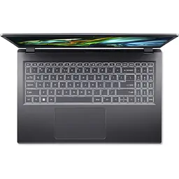 Ноутбук Acer Aspire 5 A515-58M-74FT з процесором Intel Core i7-1355U pana la 5.0 GHz, 15.6", Full HD, IPS, 16GB DDR5, 512GB SSD, Intel Iris Xe графікою, NO OS, Steel сірий - мініатюра 7