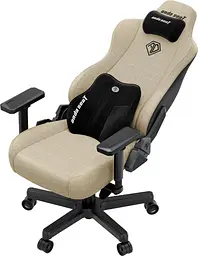 Ігрове крісло Anda Seat Kaiser 3E XL Beige Fabric (AD23YC-XL-09-I-CF-I01) - мініатюра 7