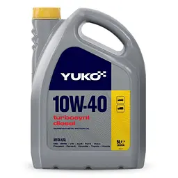 Автомобільна моторна олива YUKO TURBOSYNT DIESEL 10W-40 5л