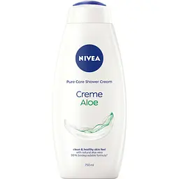 Гель-уход для душа Nivea Крем и алоэ, 750 мл