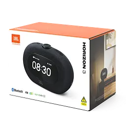 Бездротова акустика з настільним годинником JBL Horizon 3 (JBLHORIZON3BLK) чорна - мініатюра 8