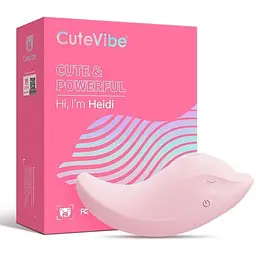 Вібратор та вакуумний стимулятор CuteVibe Heidi Pink - мініатюра 5