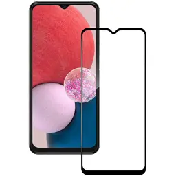 Скло захисне ACCLAB Full Glue Samsung A13 4G Black (1283126524219) - мініатюра 2