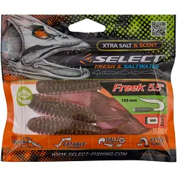 Силікон Select Freek 5.5" #999 (3 шт/уп) - мініатюра 2