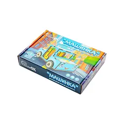 Дитячий дерев'яний 3D конструктор Машинка PuzzleOk Puz-00930 43 деталі - мініатюра 6