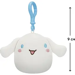 М'яка іграшка Squishmallows Hello Kitty на кліпсі Сіннаморолл 9 см (SQSN00272) - мініатюра 2