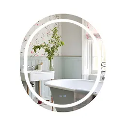 Дзеркало Qtap Gemini 800x700 з LED-підсвічуванням Touch, з антизапотіванням, з димером температури кольору (3000-6500K) Reverse QT2578R8070