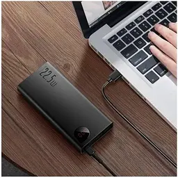 Мобільний акумулятор Baseus Adaman Metal 20000mAh PD 22.5W PPAD000101 - мініатюра 3