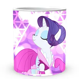 Кухоль GeekLand My little pony Мій маленький поні Раріті MLP 11 330 мл білий - мініатюра 2