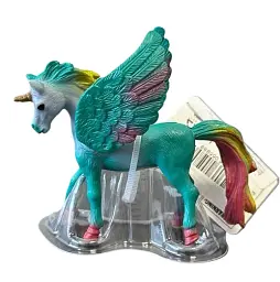 Фигурка крылатого единорога Dino Toys зеленый, 11×9×5 см
