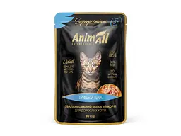 Корм для котів ANIMALL Пауч 80г для котів тунець,