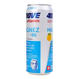 Вітаміни та мінерали 4move Active Vitamin Magnesium + B6 Грейпфрут-лимон-лайм 330 мл - мініатюра 3