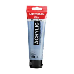 Фарба акрилова Amsterdam 562, Сіро-блакитний 120 мл