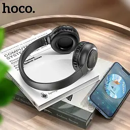Блютуз Стерео Гарнітура Hoco W41 Чорний - мініатюра 2