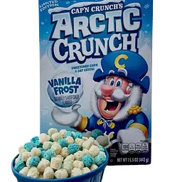 Сухий сніданок Cap'n Crunch Cereal Arctic Crunch Vanilla Limited Edition 440г - мініатюра 4