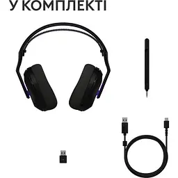 Навушники Logitech G522 Lightspeed Wireless Gaming Headset Black (981-001544) - мініатюра 3